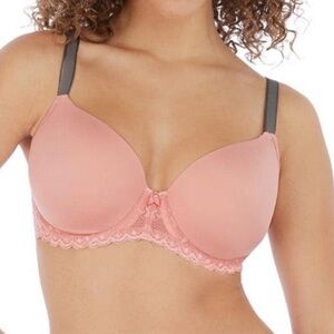Freya "Offbeat" Rosehip UW Moulded Demi T-Shirt Bra